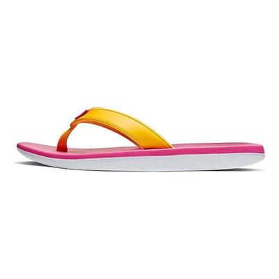 Bella Kai Thong Lightweight Comfortable Stylish Flip Flops Women Footwear Pink Yellow AO3622-602