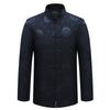 Men's Middle-aged and Elderly Autumn and Winter Stand-up Collar Chinese Tang-style Casual Long-sleeved Dad's Cotton Jacket
