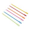 100 STÜCKE Gemischte Farbe 5,5 cm/7 cm/9 cm/15 cm Kunststoff Stricknadeln Häkelnadeln Wollgarn Nadel Kinder DIY Pullover Webwerkzeuge