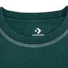 Men's Converse T-Shirts Men's Green Crew Neck Moderate Straight Fit