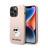 Karl Lagerfeld Silicona Nft Choupette - Funda Iphone 14 Pro (Różowy)