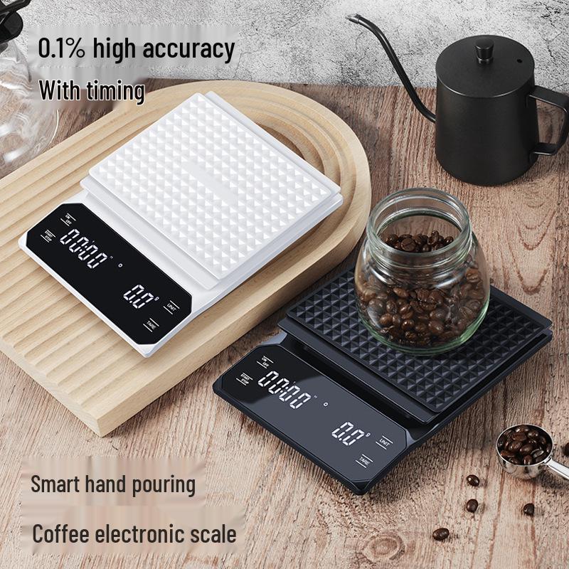 Tiansheng High-Precision Kitchen Scale: Compact Electronic Weigher for Coffee and Baking