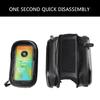 Bicycles Large Capacity Top Tube Bag Reflective Saddles Bag Head Bag Bicycles Front Beam Bag Watertight Phone Hard Case