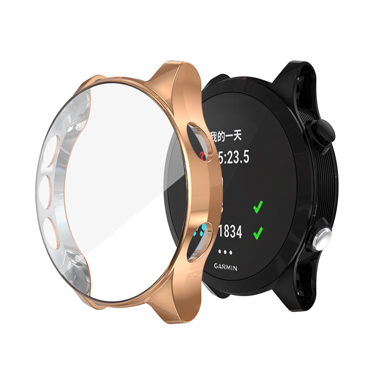 

Полный защитный чехол для смарт-часов Garmin forerunner 935 945, крышка-оболочка, аксессуары, рамки, чехлы 360, защита экрана из ТПУ, новый forerunner 935 945&only case