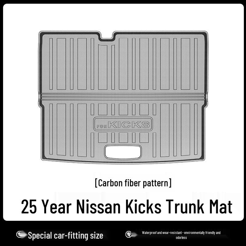 Przyjazna dla środowiska wodoodporna mata do bagażnika TPE dla Nissan KICKS 2017-2023