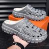 Fashion Autumn and Winter Waterproof Cotton Slippers Men's Bags and Home Slippers Indoor Confinement Shoes Plush Couple Shoes