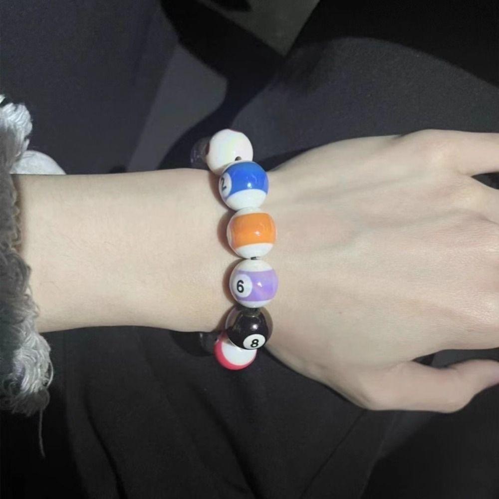 Creative Couple Bracelet Plastic Wrist Accessories High Quality Chinese Eight Ball