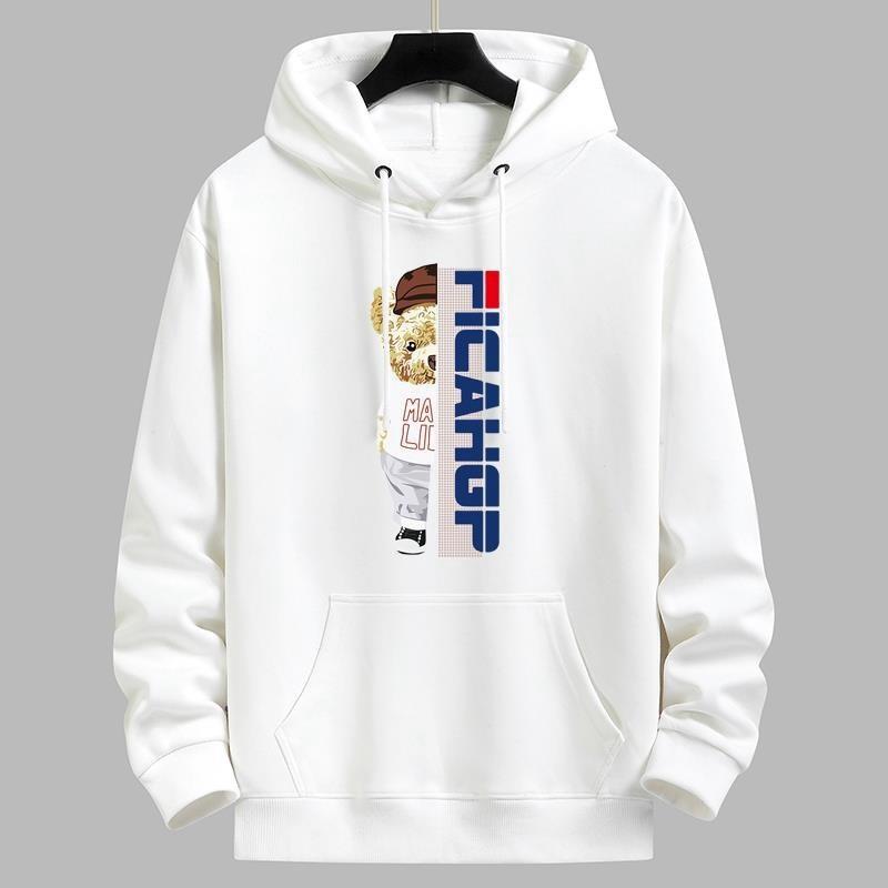 Hooded Sweater Fleece Thickened Versatile Trend Pullover Couple Casual Fashion Bottoming Hoodie