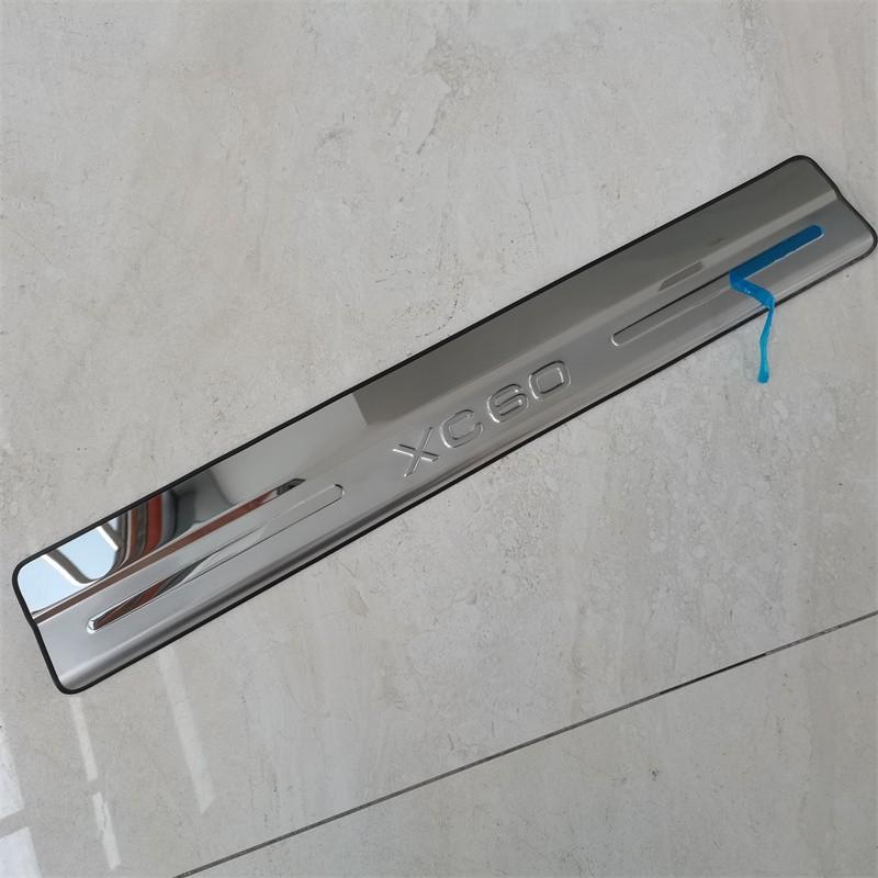FOR Volvo XC60 2011-2012 2013 2014 2015 2016 2017-2018 2019 Stainless Steel Door Sill Scuff Plate Welcome Pedal Car Accessories