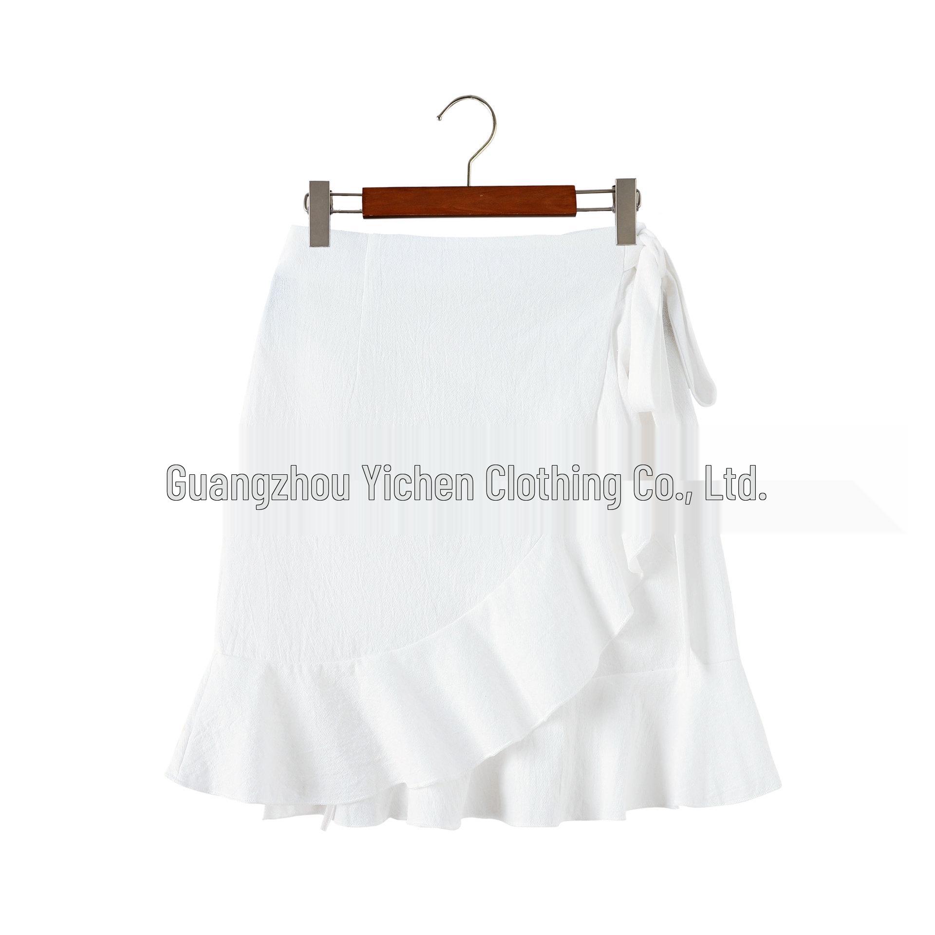 

Женская модная универсальная однотонная облегающая юбка миди с высокой талией Medium