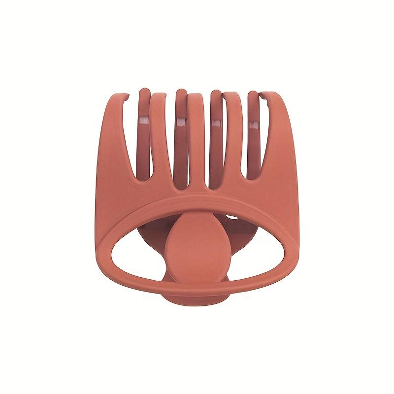 

1pc Elegant Matte Hair Claw Vintage Trendy Hairgrip Duckbill Clip Women Headwear Hair Clip помаранчевий