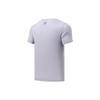 Li Ning Running Collection T Shirts Men's Purple Crew Neck Moderate Straight Fit ATSR487-2