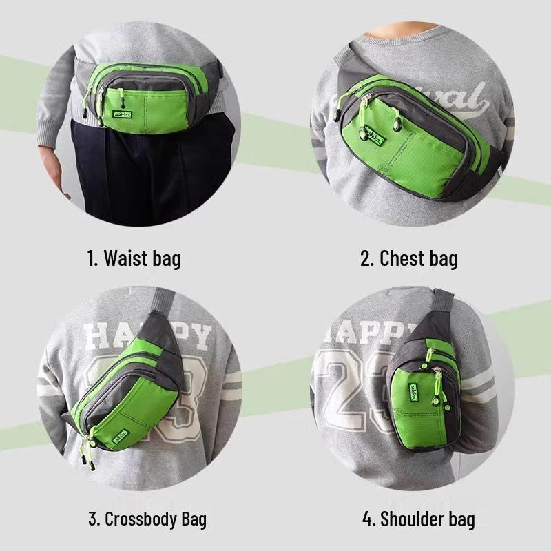 Sports Outdoor Waterproof Waist Bag - Unisex, Large Capacity for Phone and Wallet, Newcomer Discount