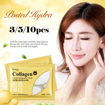 Maschera per gli occhi color cristallo lenitivo al collagene Maschera per gli occhi nutriente, idratante e idratante