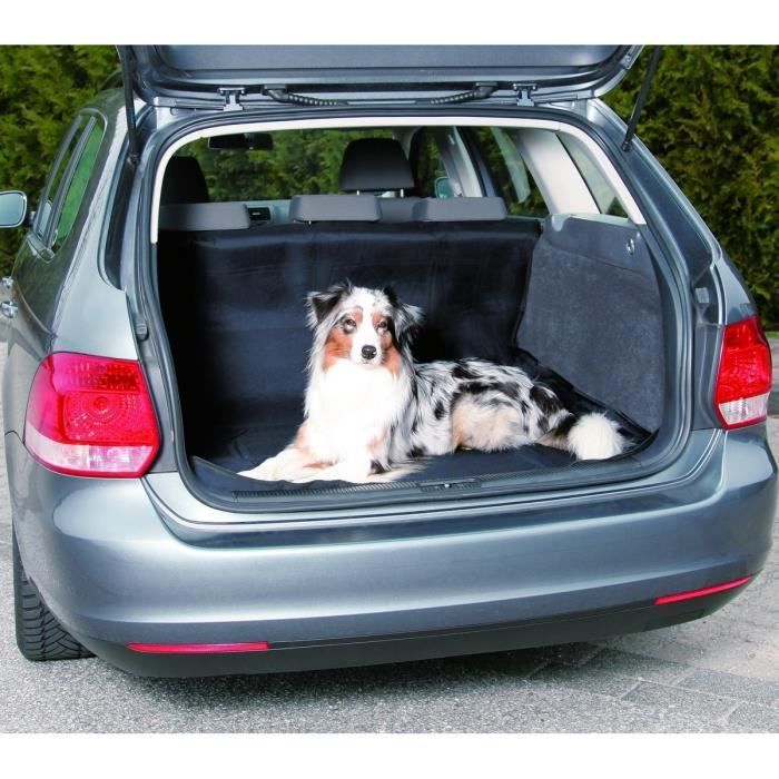 Protège coffre de voiture - TRIXIE - 120x150 cm - coton et polyester - noir