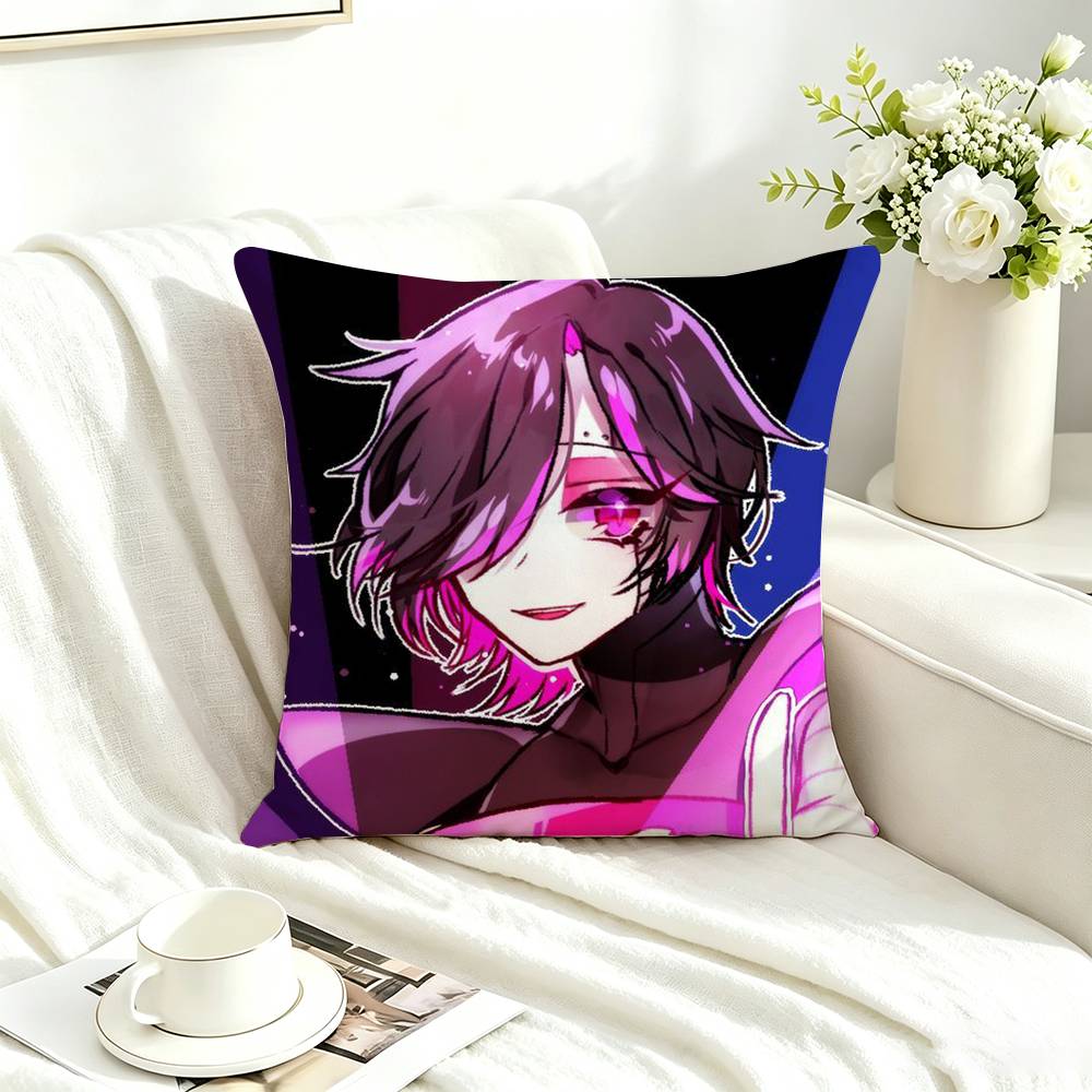GAME Mettaton EX Anime Square Double-Sided printed Pillow Case Bedroom Bedside Pillow Sofa Cushion Cover