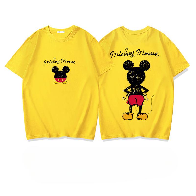 Little Daisy Short-sleeved T-shirt for Boys and Girls, Breathable and Comfortable Half-sleeved T-shirt, Pure Cotton