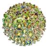 50 Rock Little Frog Graffiti Stickers Car Mobile Phone Skateboard Decoration Stickers Waterproof Creative Stationery Stickers
