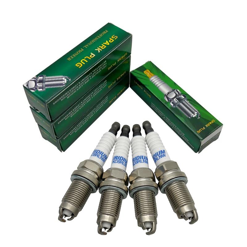 4 шт. 3-электродная свеча зажигания TRUE iridium KC6RLNW для SK20BGR11 90919-01221 HB6AIX-11P PZFR6N-11TG VKA20 PZFR5D-11 PZFR5J-11 4