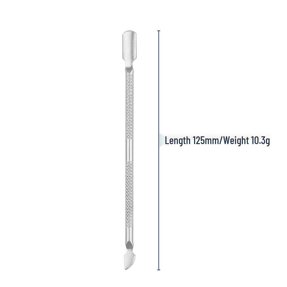 

Двусторонний пушер и скребок для кутикулы из нержавеющей стали для нейл-арта Bulk