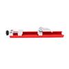 Saw Guide Rail 240mm Aluminum Alloy Cutting Machine Base Clamp with Dual Clips for Woodworking DIY Projects Precision