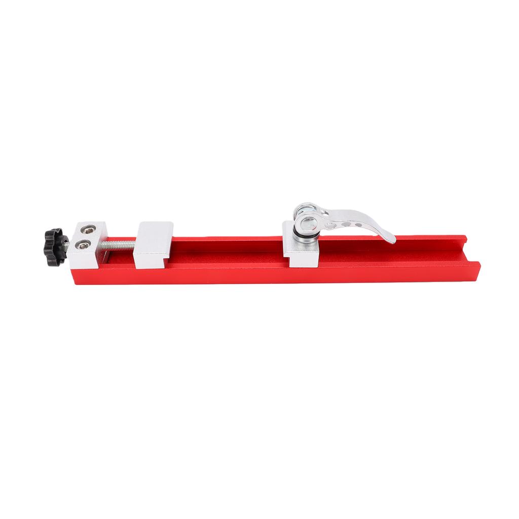 Saw Guide Rail 240mm Aluminum Alloy Cutting Machine Base Clamp with Dual Clips for Woodworking DIY Projects Precision