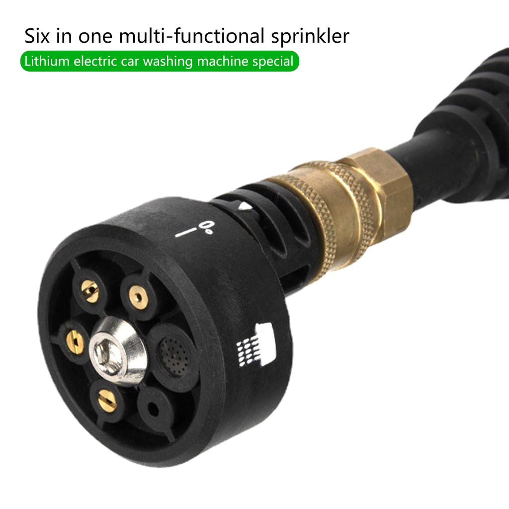 Universal Wash Car Pressure Washer Nozzle Multi-Functional Garden Accessories Adjustable Washer Jets Car Cleaning Spray