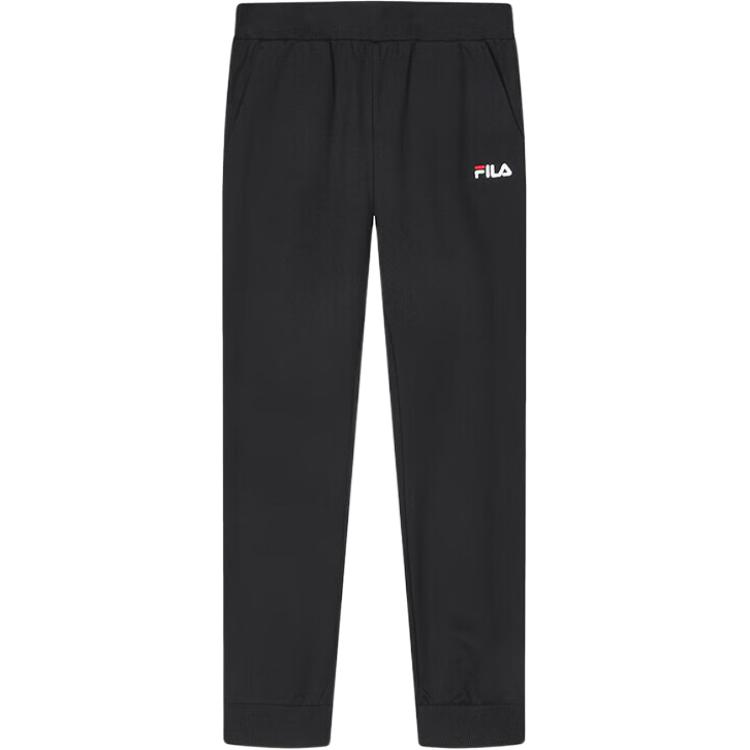 

New FILA Knitted Sweatpants Women s Jet Black F11W348613F-BK 170/70A/L