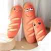 Nice Lovely Long Bread Toast Super Soft Pillow Plush Toys Simulation Toast Sofa Cushion Home Pillow Girls Gifts