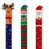 Klassenzimmer-Feiertagsparty-Mitgebsel Weihnachten Radierbare Stifte Rentier/Kinder-Muster Gedruckt Glatt Thematische Schreibwaren Kunststoff-Kugelschreiber für
