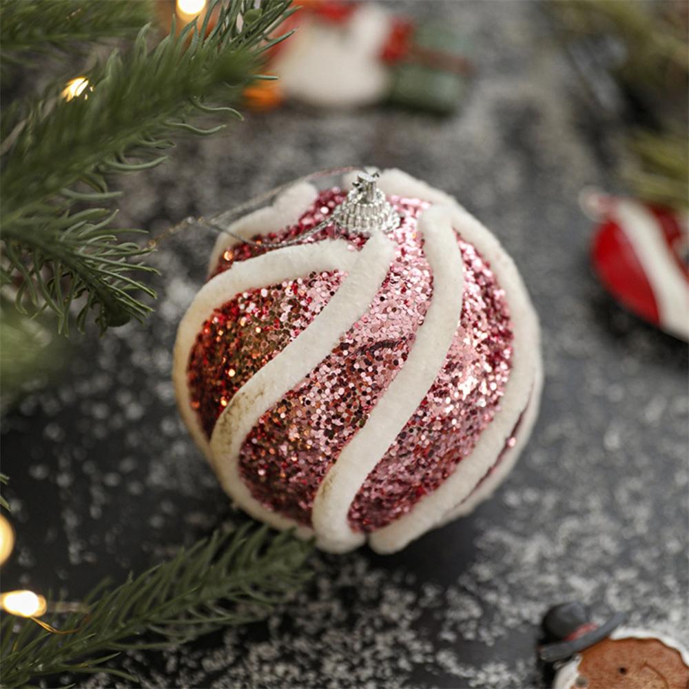 Tree Ornaments Foam Christmas Balls Foam Balls 8cm Hanging Decorations For Home Party Supplies Christmas