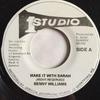 7inch Record BENNY WILLIAMS  Make It With Sarah  Got To Be NONE Studio One Jamaica Reggae Ska  Dub Used