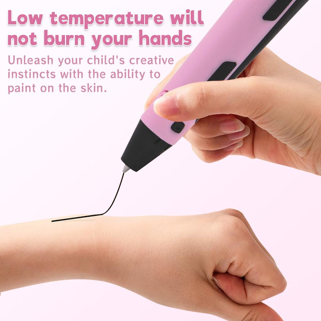 New Smart 3D Printing Pen Children S DIY Painting Toys Lcd Screen Display 9 Meter Pla Filaments Niche Holiday Creative Gifts