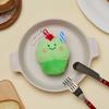 LINE FRIENDS Minini Dessert Cafe Rennini Melon Soda Plush Keychain