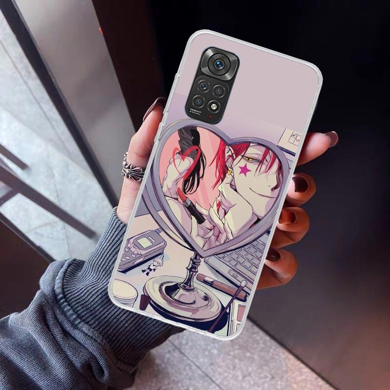 Huner X-Hunters Hisoka Phone Case For Xiaomi Redmi Note 10 11 12 13 14 15 Pro Plus 11S 12S 14S 11T 11E 10S Soft TPU Back Cover R