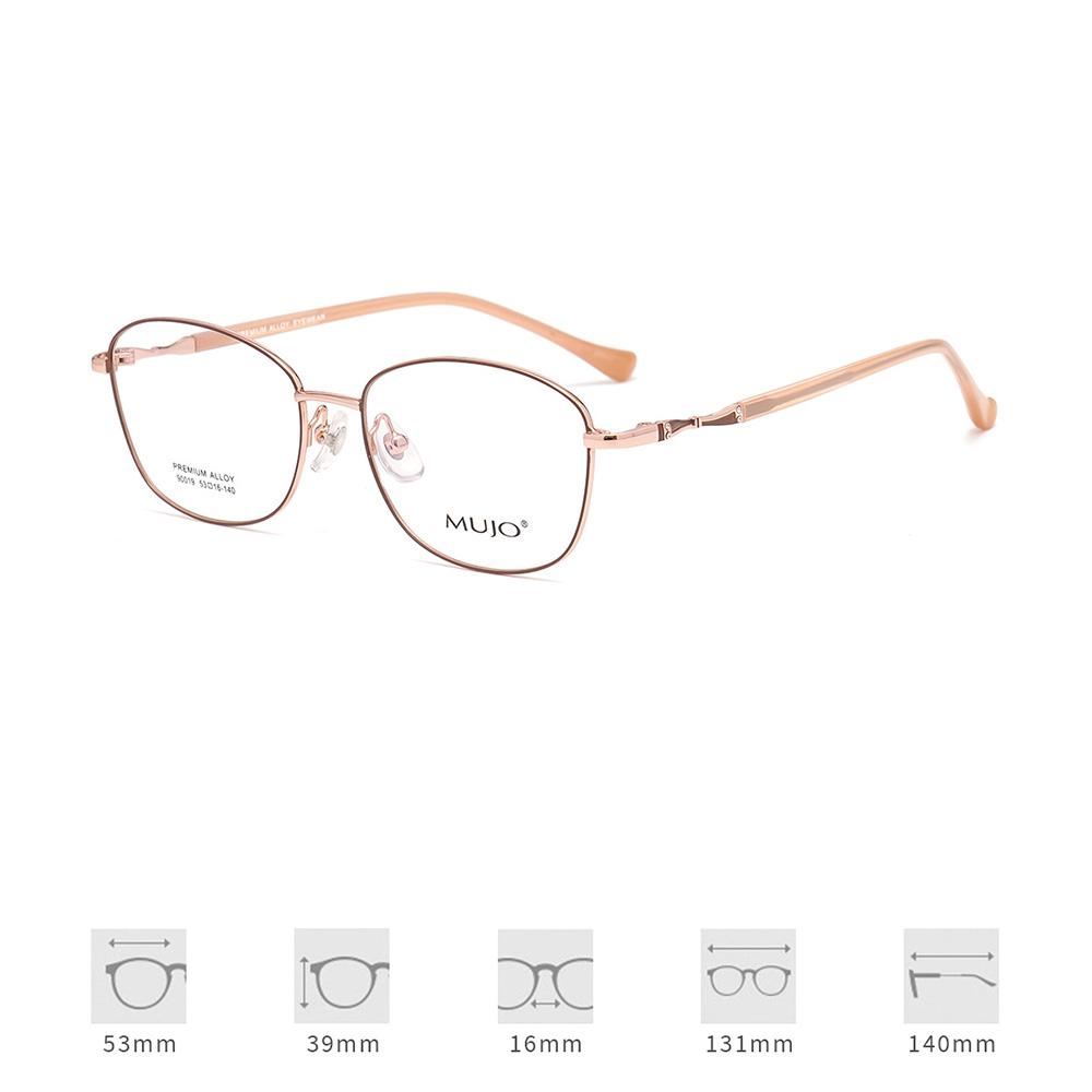 

Premium Alloy Ultralight Women s Full Rim Glasses Frame Anti-Slip Legs Durable Eyewear for Casual Reading & Daily Elegance
