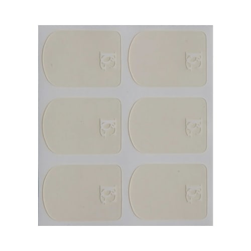 BG Mouthpiece Cushions, Small, 0.4mm, Pack of 6, Clear, A11S