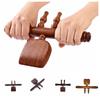 Solid Wood Massage Tool portable Back Massager Hand-Held Meridian Massager  Back Massage