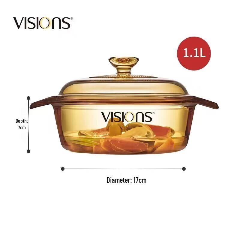 Супница из стекла Corning Visions