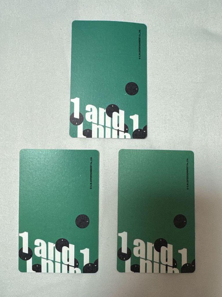 [USED] SHINee Taemin 1and1 Official Sticker Trading Card