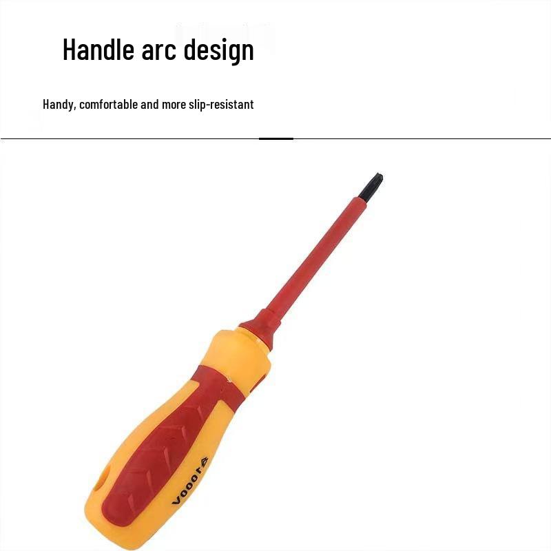 13-in-1 Insulated Electrician Screwdriver Set - Magnetic, High Voltage Resistant, Phillips & Flathead