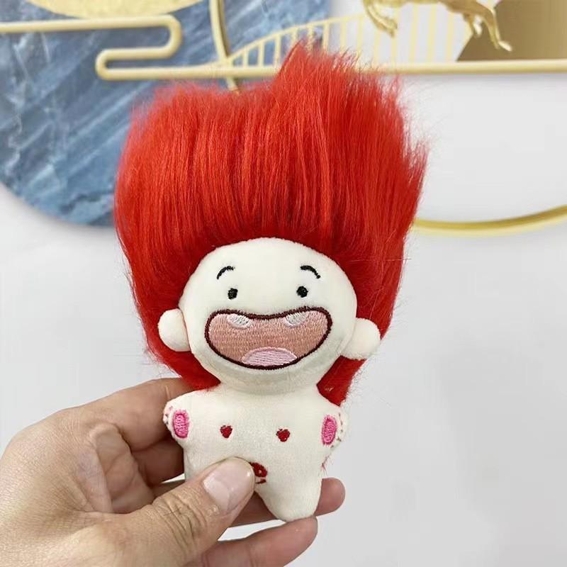 High-quality Plush Doll Zodiac Keychain Cute Astrological Signs Bag Pendant