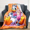 Daisy Duck'S Sweet Treat Flannel Blanket Super Soft Warm Cozy Blanket For Sofa Bed Office Travel Allseason Home Decor Gift