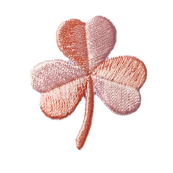 Embroidered Patch Four Leaf Clovers Iron-on Patch Self Adhesive Clovers Embroidered Appliques DIY A