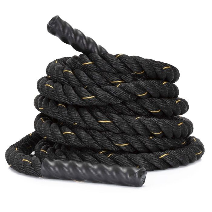 Corde d'entraînement - SPRINGOS - 9 m - Antidérapante - Housse de protection - Mixte