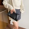 Borsa a Spalla di Grande Capacità Nuova Moda Popolare Intrecciata da Pendolare Semplice Pochette Retro da Sera Tasca per Telefono