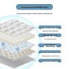 Comfort Latex & Sponge Mattress Pad for Home, Dorm, or Tatami