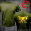 Funny Design Sniper Team Skull Shirt Unisex Fashion Trendy Casual Clothing Stylish Tops Tee Shirt Leisure Tshirt Unisexs Tshirt