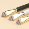Pinceau de Maquillage Incliné pour Poudre Liquide Crème Buffing Mélange Portable Pinceau de Maquillage Visage Pinceau Correcteur Pinceau Contouring