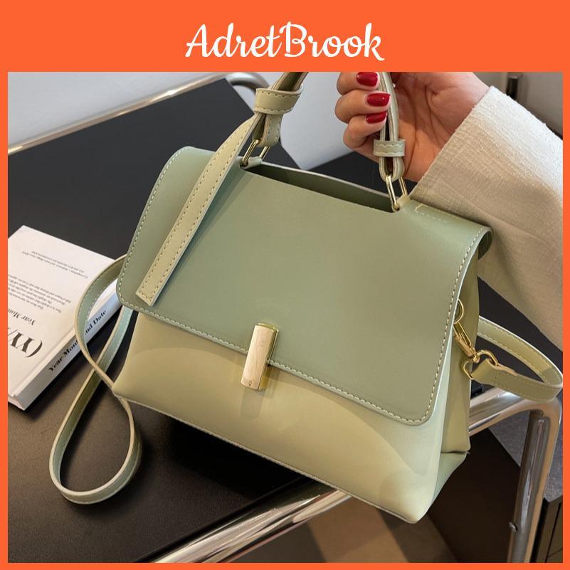 Crossborder Style Small Pu Shoulder Bag With Zipper Closure For Daily Use